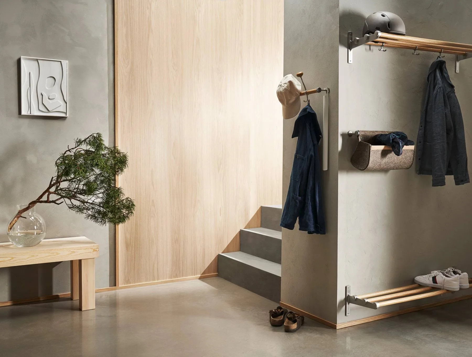 Nostalgi 帽子搁板 鞋架 Essem Design