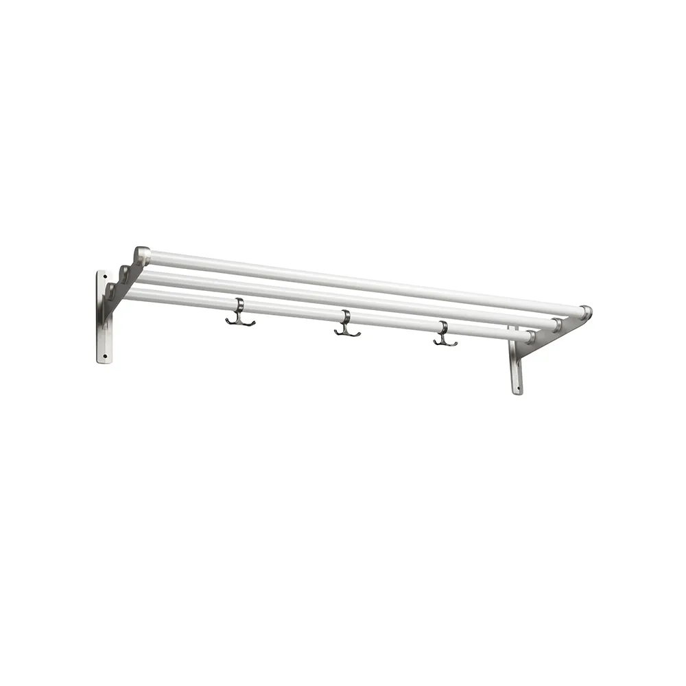 Nostalgi 复古风格鞋帽两用置物架, 白色_铝支架 Essem Design