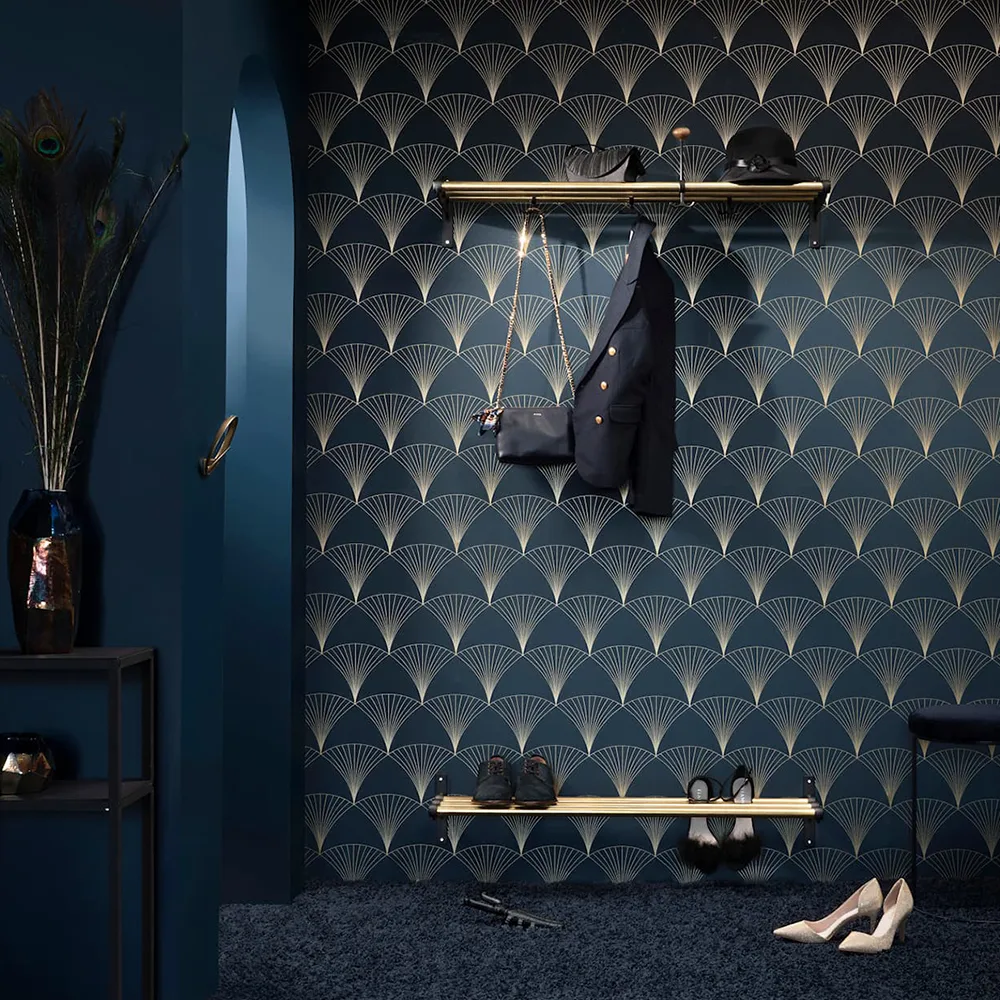 Oskar hook, 黑色, oak knob Essem Design