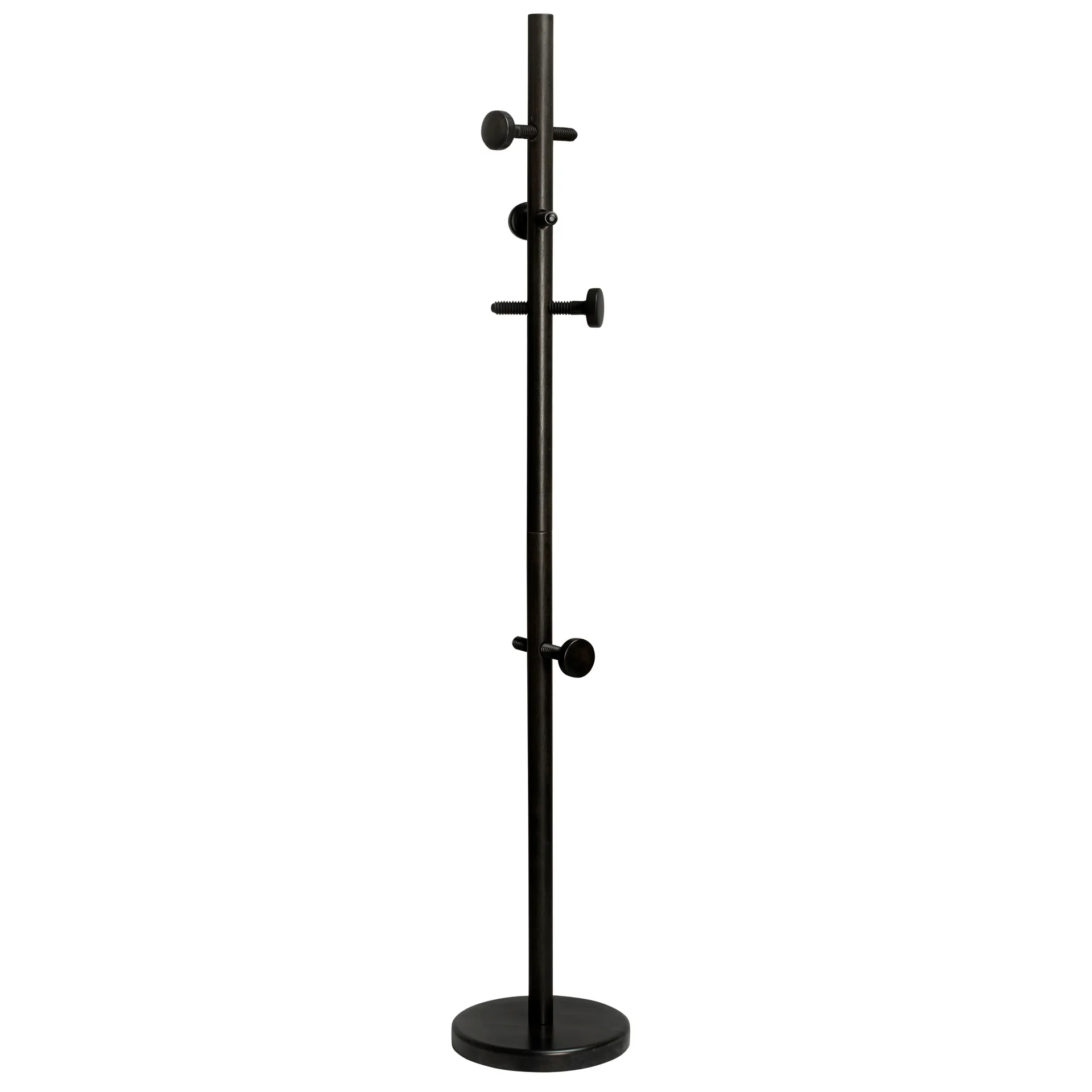 Screwed coatstand, 黑色染色 Essem Design