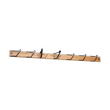 Tamburin 衣钩73.5cm - 橡木_黑色 - Essem Design