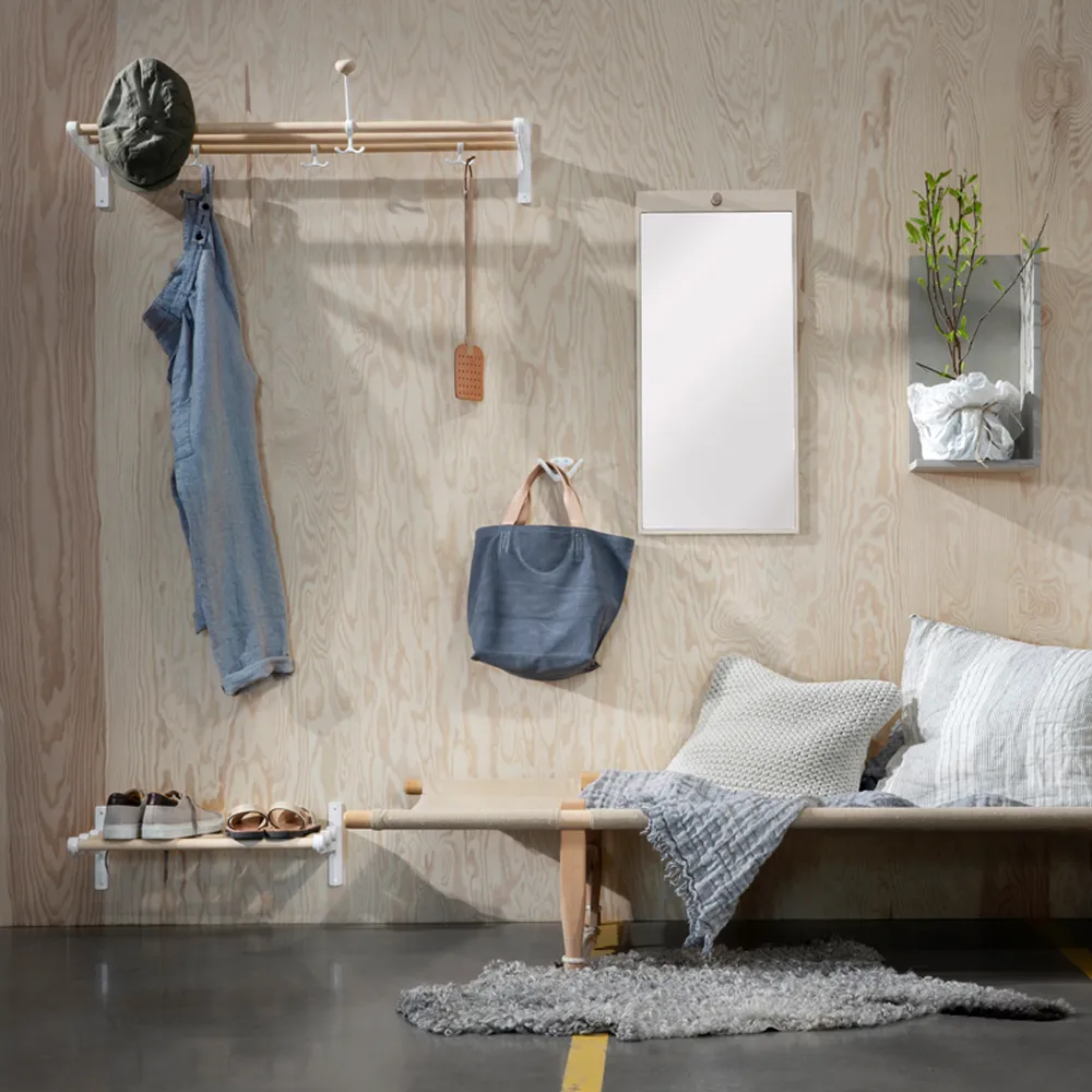 Tillbakablick rectangular mirror, Birch Essem Design