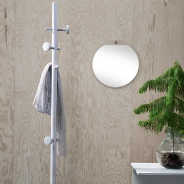 Tillbakablick 圆形镜子 - 桦木色 - Essem Design