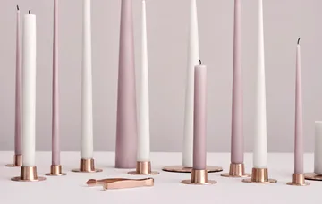ester & erik 烛盘 Ø12cm 哑光 - Rosé gold - ester & erik
