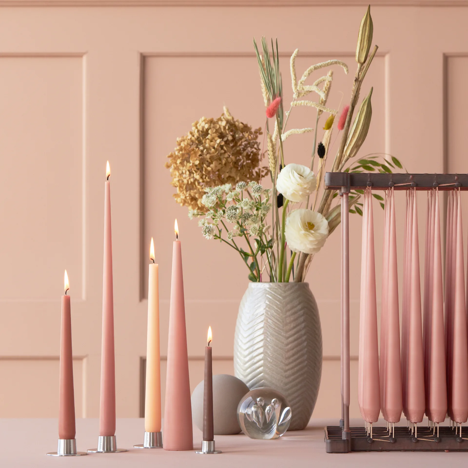 ester & erik 枝形吊灯 37 cm 两件套装 matte, Rosy caramel 20 ester & erik