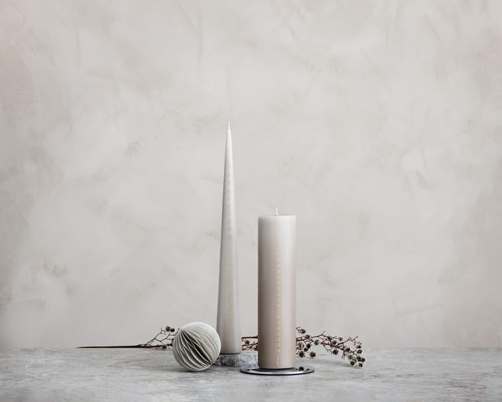 ester & erik advent 蜡烛 25 cm, 22 亚麻色 灰色 ester & erik