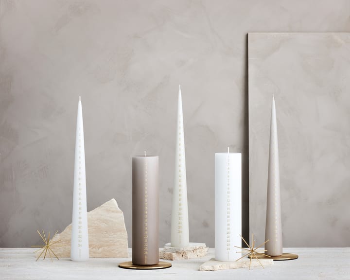 ester & erik advent 蜡烛 25 cm, 31 纯白 ester & erik