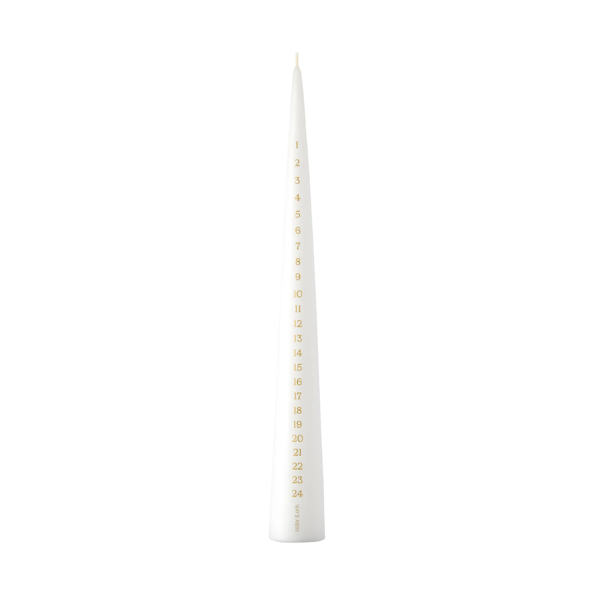 ester & erik advent 蜡烛 37 cm, 31 纯白 ester & erik