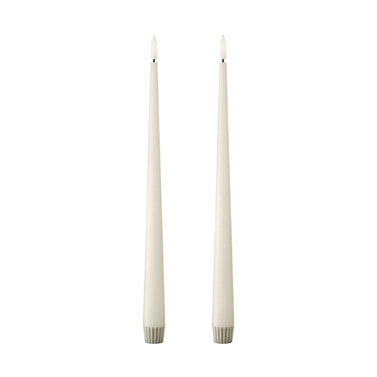 ester & erik LED锥形蜡烛2件装, 06 Ivory, 30 cm ester & erik