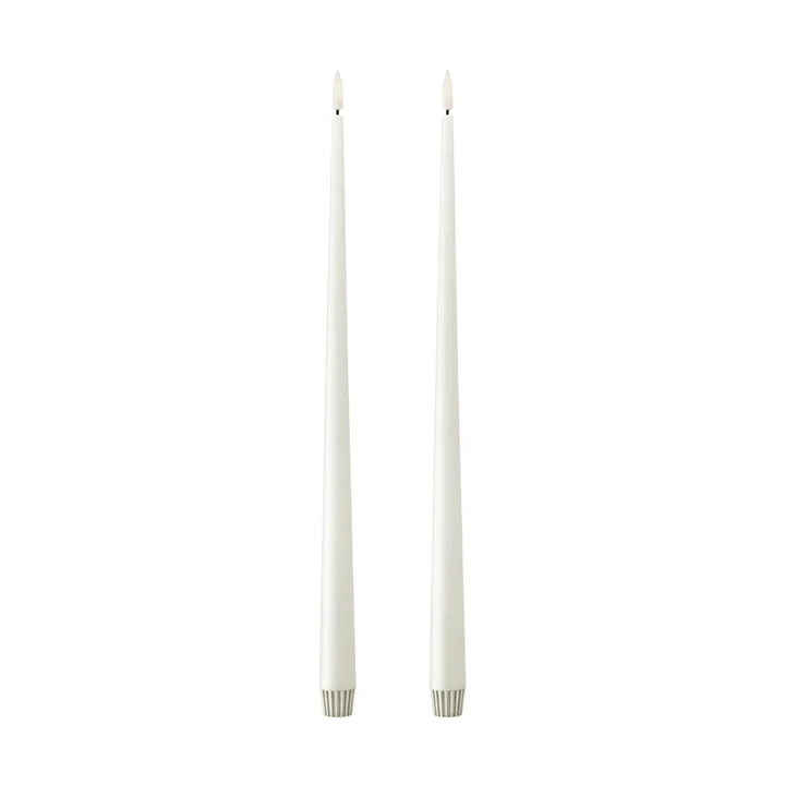 ester & erik LED锥形蜡烛2件装 - 10丝滑色_40 cm - ester & erik