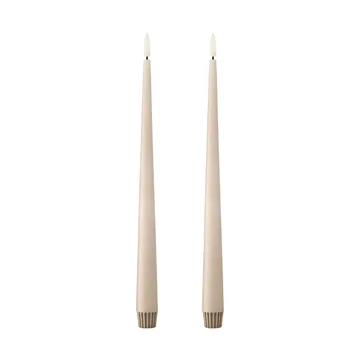 ester & erik LED锥形蜡烛2件装 - 11冰拿铁色_30 cm - ester & erik