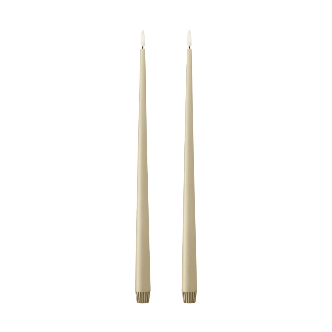 ester & erik LED锥形蜡烛2件装, 14浅姜黄色_40 cm ester & erik