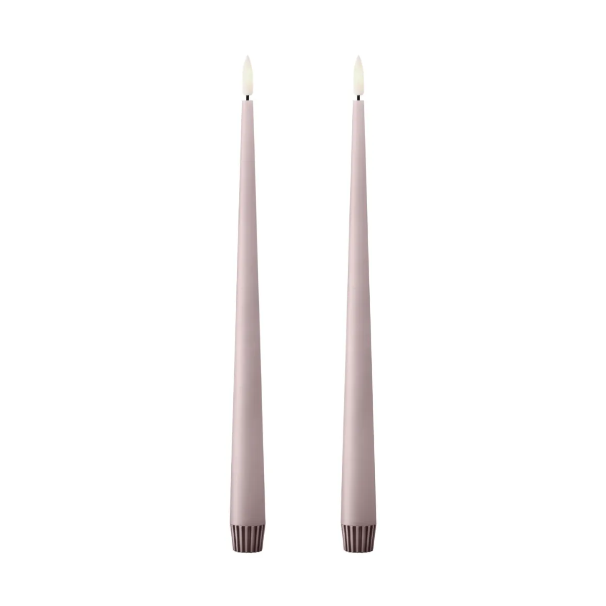 ester & erik LED锥形蜡烛2件装, 52柔粉色_30 cm ester & erik