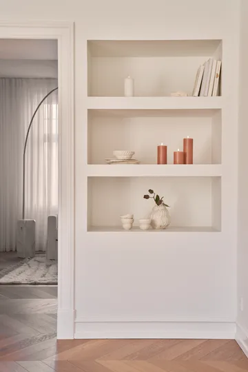 ester & erik pillar 蜡烛 LED - 10 Silky, 15 cm - ester & erik