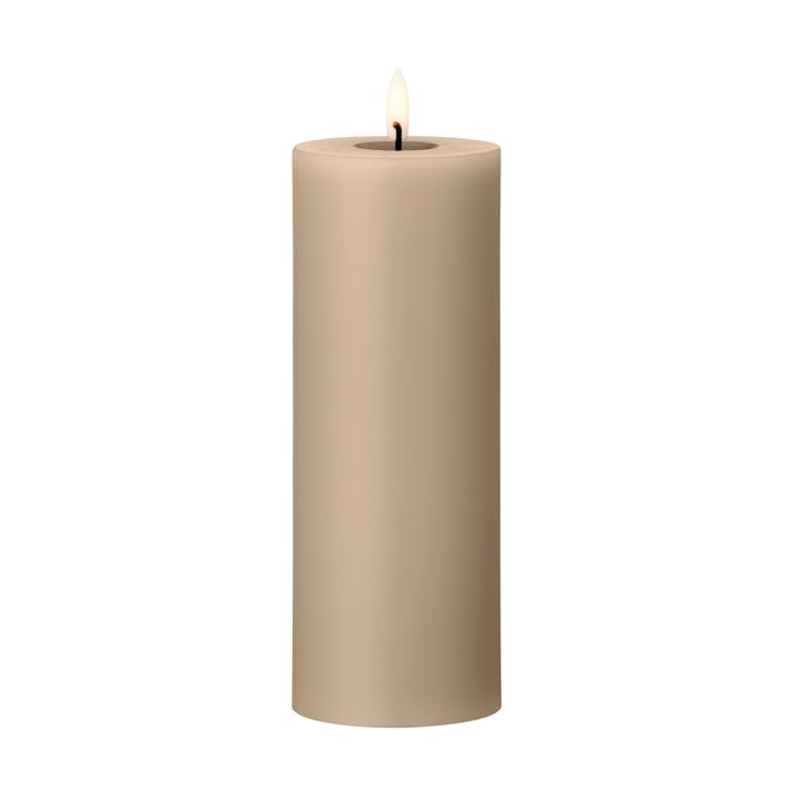 ester & erik pillar 蜡烛 LED - 18 Nougat Note, 20 cm - Ester & erik