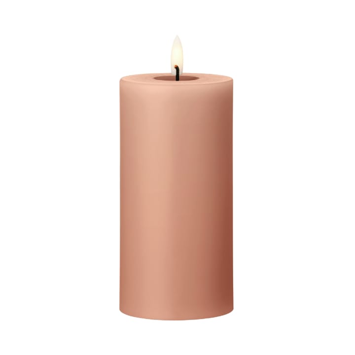 ester & erik pillar 蜡烛 LED - 20 Rosy caramel, 15 cm - Ester & erik