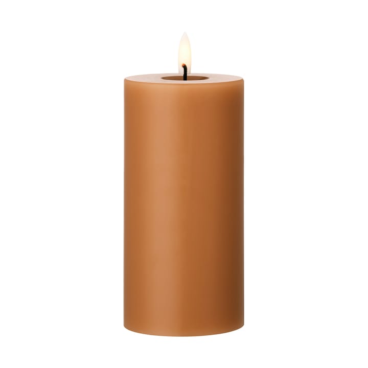 ester & erik pillar 蜡烛 LED - 23 Raw Toffee, 15 cm - Ester & erik