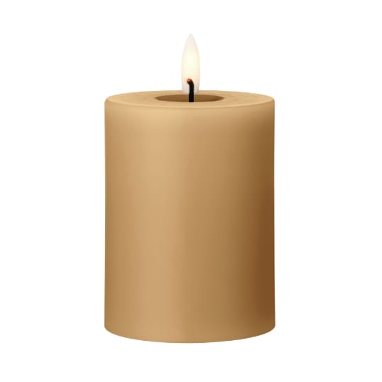ester & erik pillar 蜡烛 LED - 27 Almond butter, 10 cm - Ester & erik