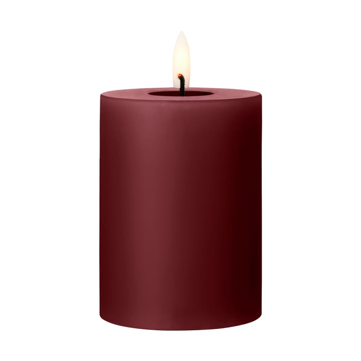 ester & erik pillar 蜡烛 LED - 44/2 Deep Wine, 10 cm - Ester & erik