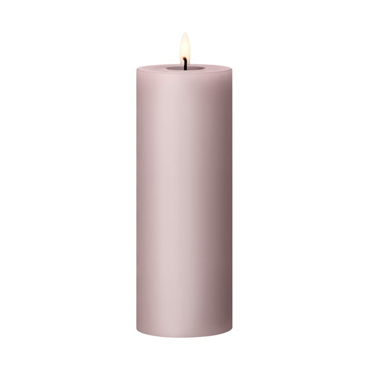 ester & erik pillar 蜡烛 LED - 52 Soft Rose, 20 cm - Ester & erik