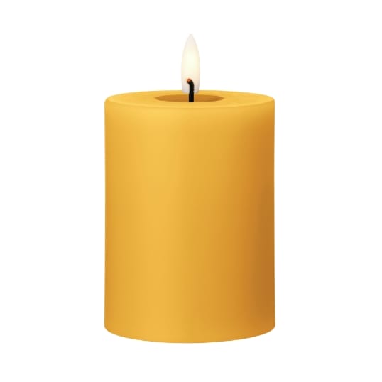 ester & erik pillar 蜡烛 LED - 85 Mango, 10 cm - Ester & erik