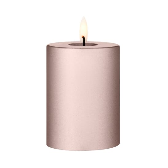 ester & erik pillar 蜡烛 LED - 94 Champagne Metallic, 10 cm - Ester & erik