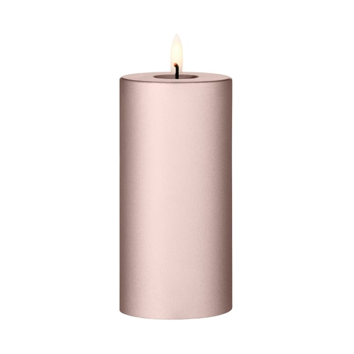 ester & erik pillar 蜡烛 LED - 94 Champagne Metallic, 15 cm - Ester & erik