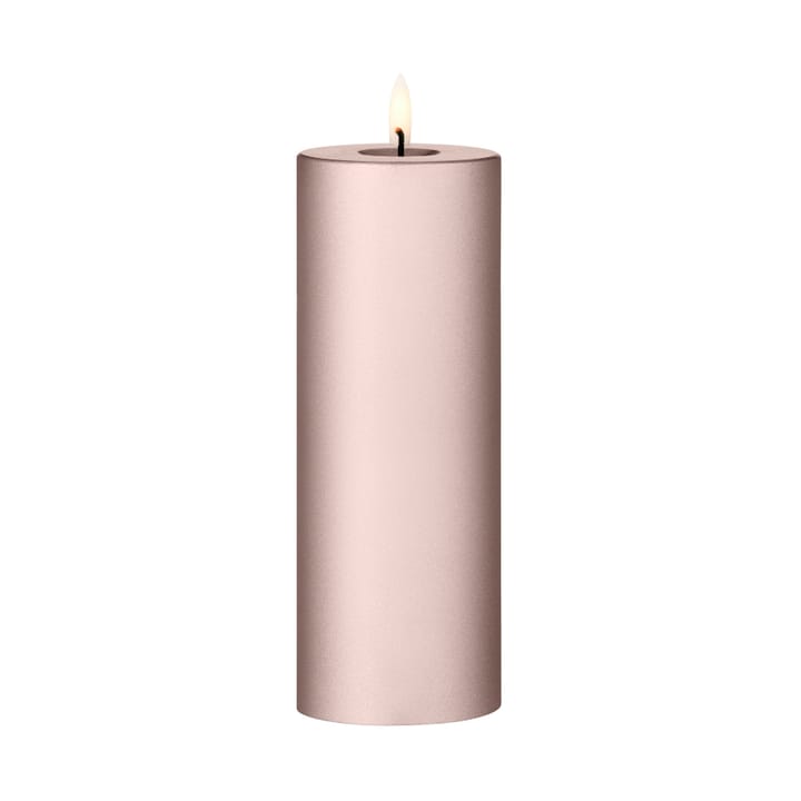 ester & erik pillar 蜡烛 LED - 94 Champagne Metallic, 20 cm - Ester & erik