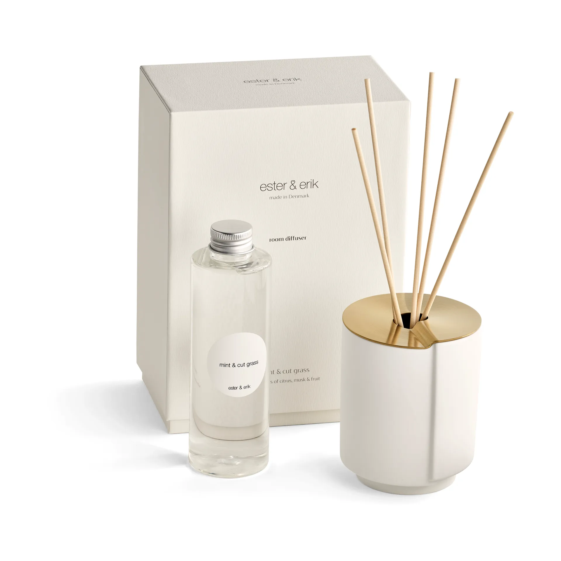 ester & erik scented sticks, 薄荷绿 & cut grass ester & erik