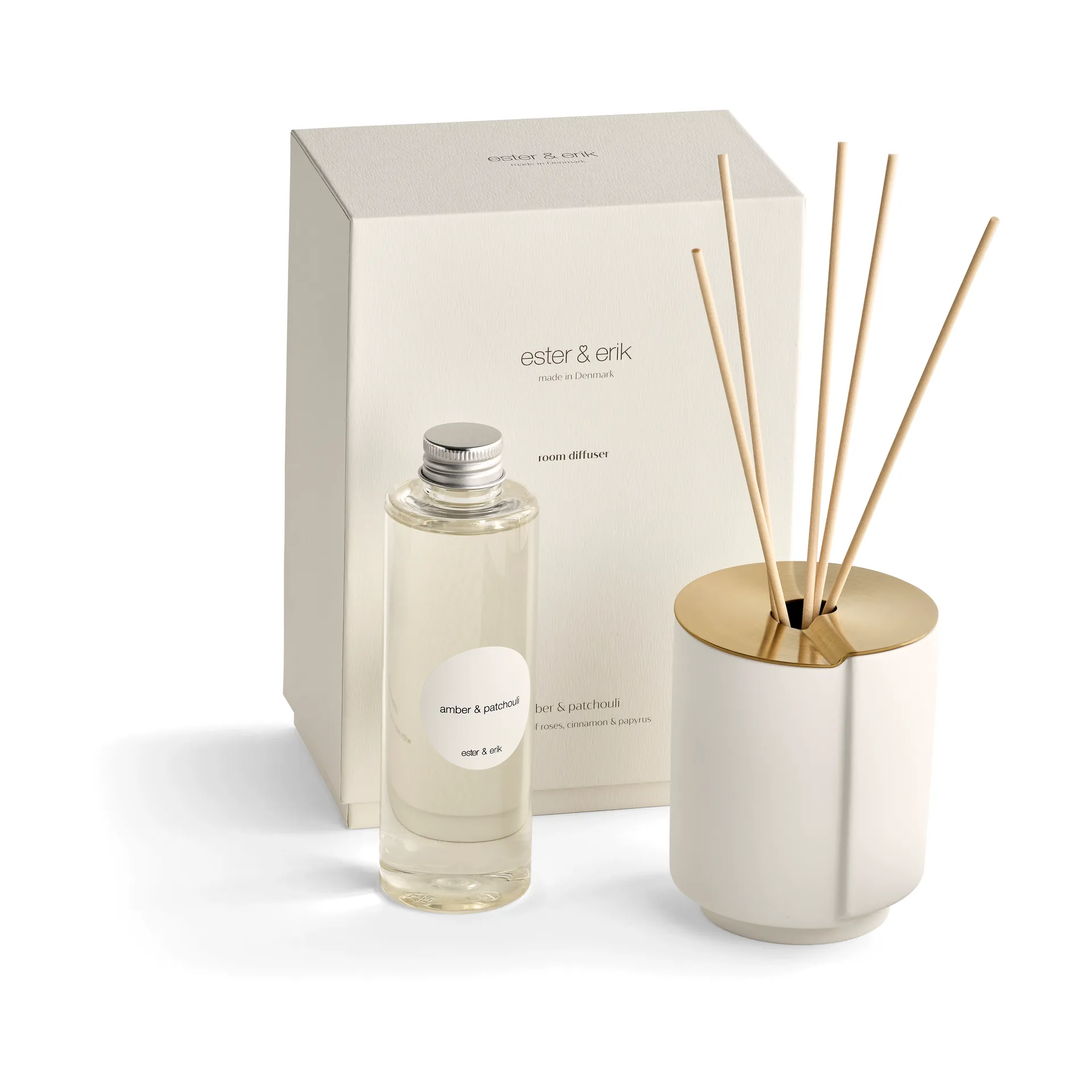 ester & erik scented sticks, 琥珀色 & patchouli ester & erik