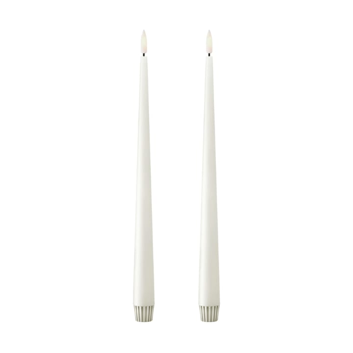 ester & erik taper 蜡烛 LED 两件套装 - 10 Silky , 30 cm - Ester & erik