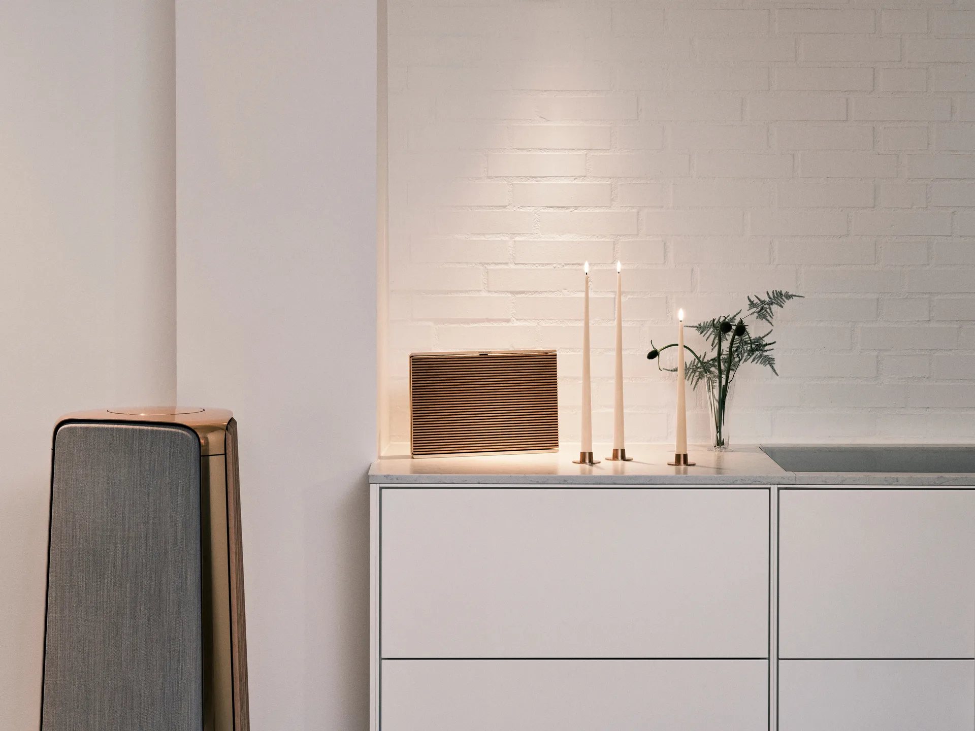 ester & erik taper 蜡烛 LED 两件套装, 11 Ice Latte , 30 cm ester & erik