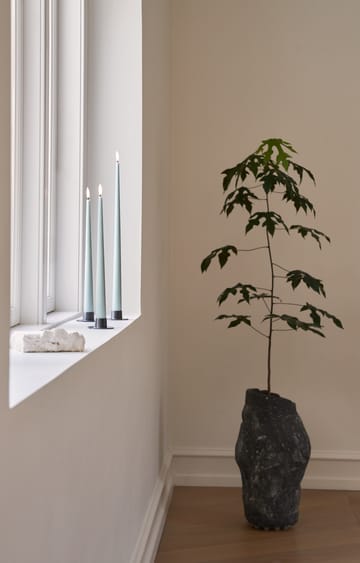 ester & erik taper 蜡烛 LED 两件套装 - 67 Jade stone, 40 cm - ester & erik