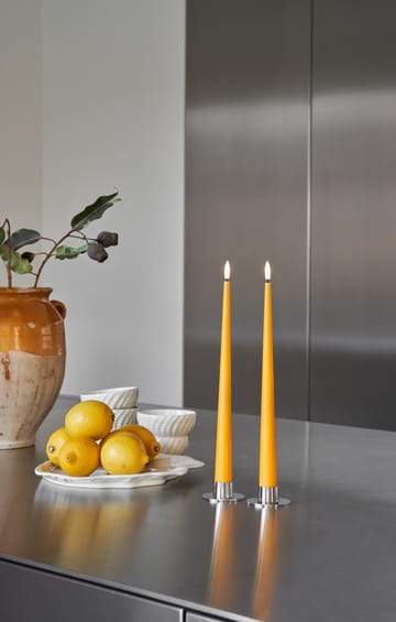 ester & erik taper 蜡烛 LED 两件套装 - 85 Mango , 30 cm - ester & erik