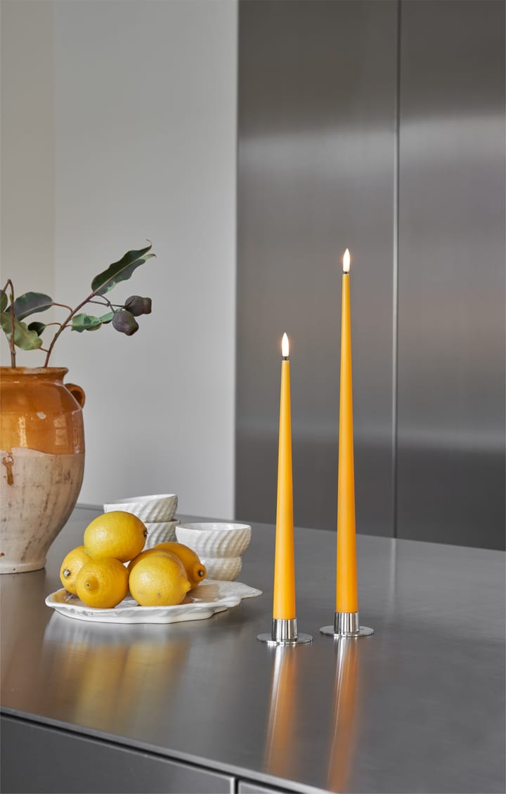 ester & erik taper 蜡烛 LED 两件套装, 85 Mango, 40 cm ester & erik