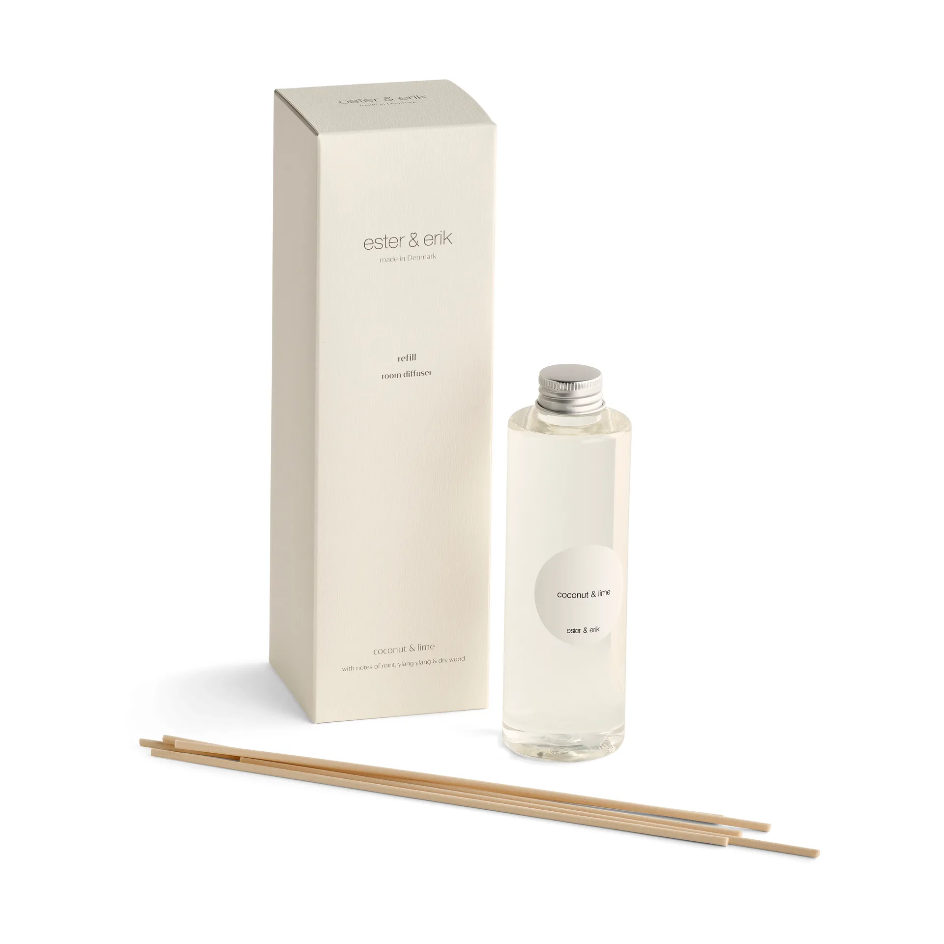 Refill ester & erik scented sticks, Coconut & 绿色 ester & erik