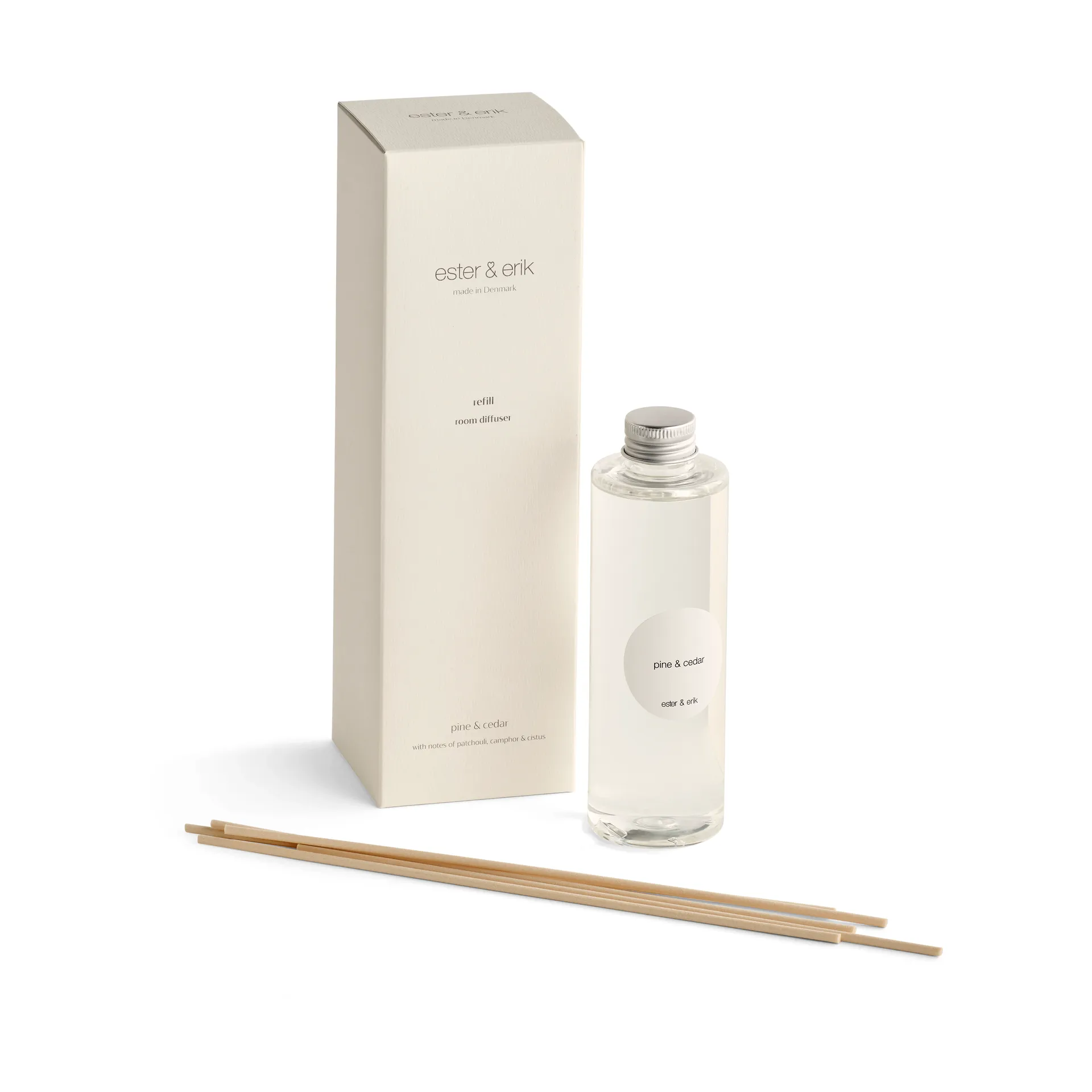 Refill ester & erik scented sticks, Pine & cedar ester & erik