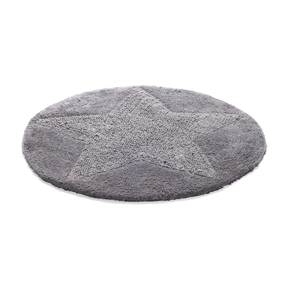 Etol star 地毯 round, 石墨 灰色 Etol Design