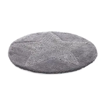 Etol star 地毯 round - 石墨 灰色 - Etol Design