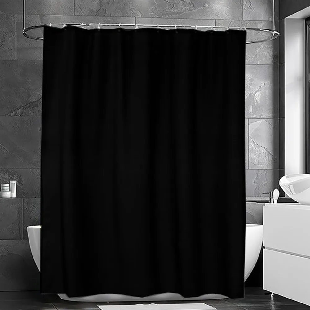 Match Shower 窗帘 200x240 cm, extra high (黑色) Etol Design