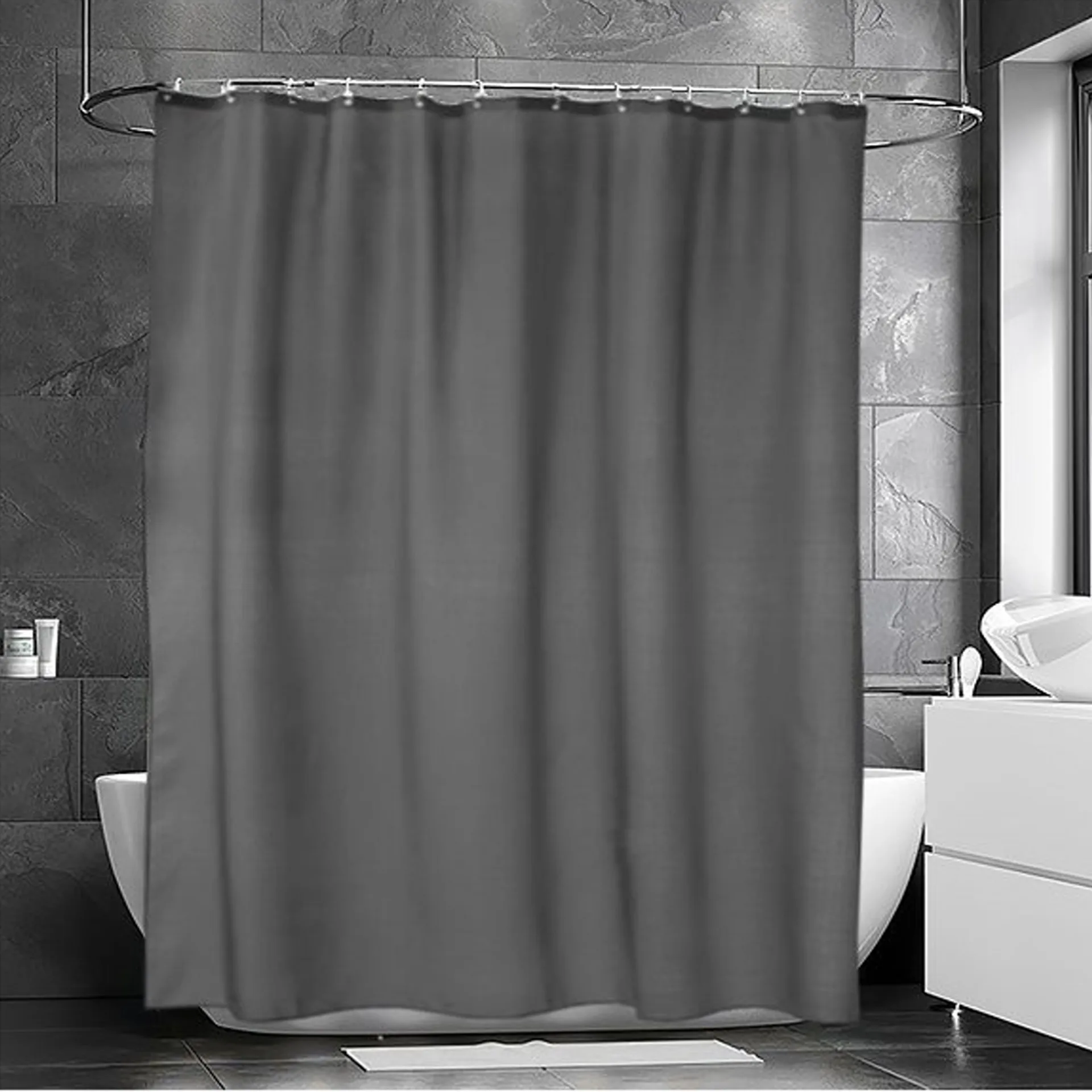 Match Shower 窗帘 200x240 cm, extra high (石墨) Etol Design