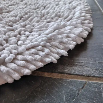 牙买加雷鬼风浴室地垫 - 白色 - Etol Design