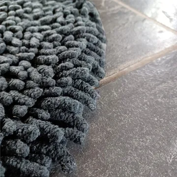 牙买加雷鬼风浴室地垫 - 石墨灰 - Etol Design