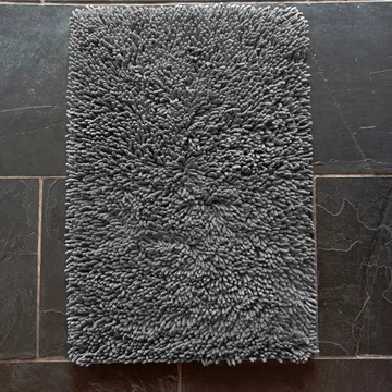 牙买加雷鬼风浴室地垫 - 石墨灰 - Etol Design