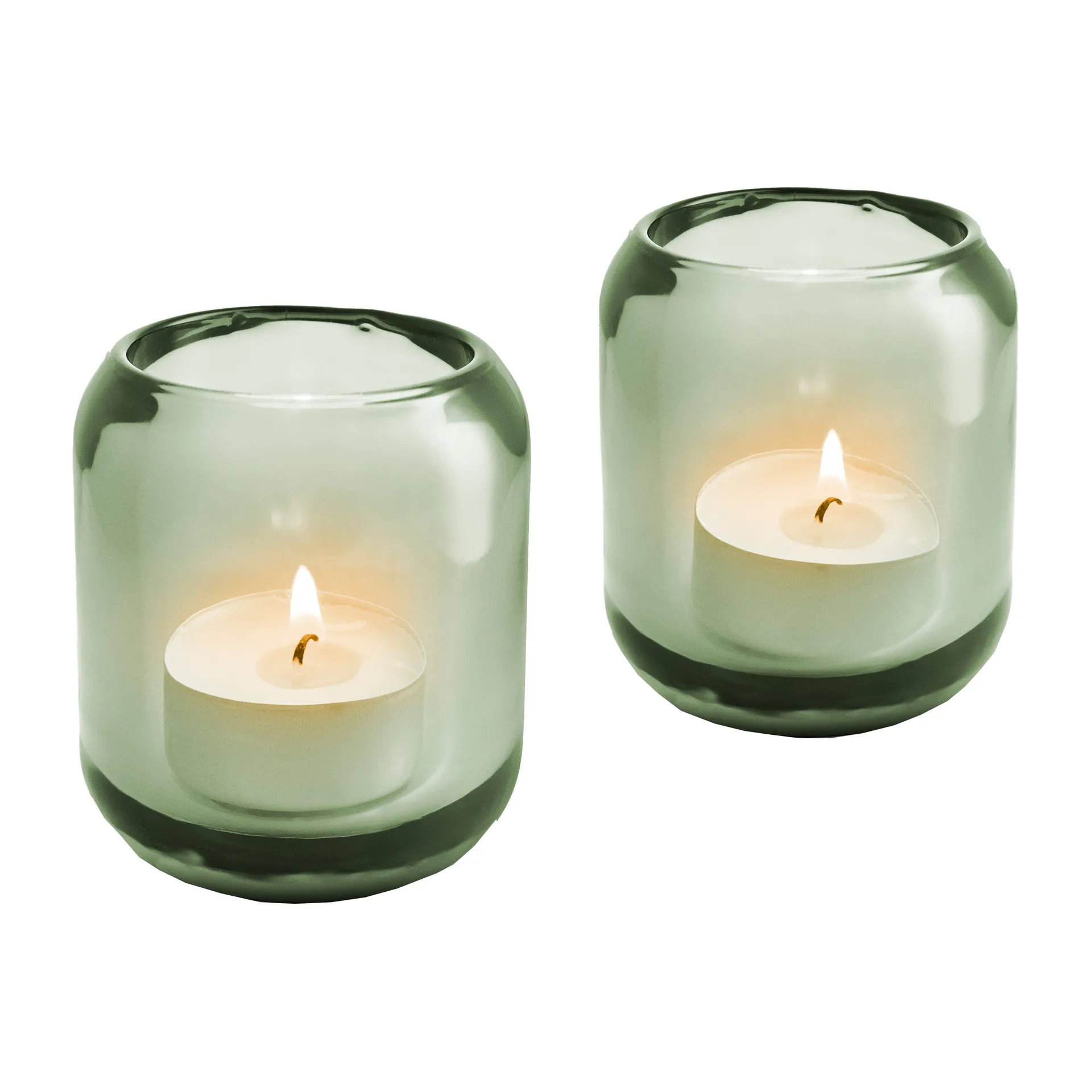 Acorn tealight holder 2 pack, Leaf 绿色 Eva Solo