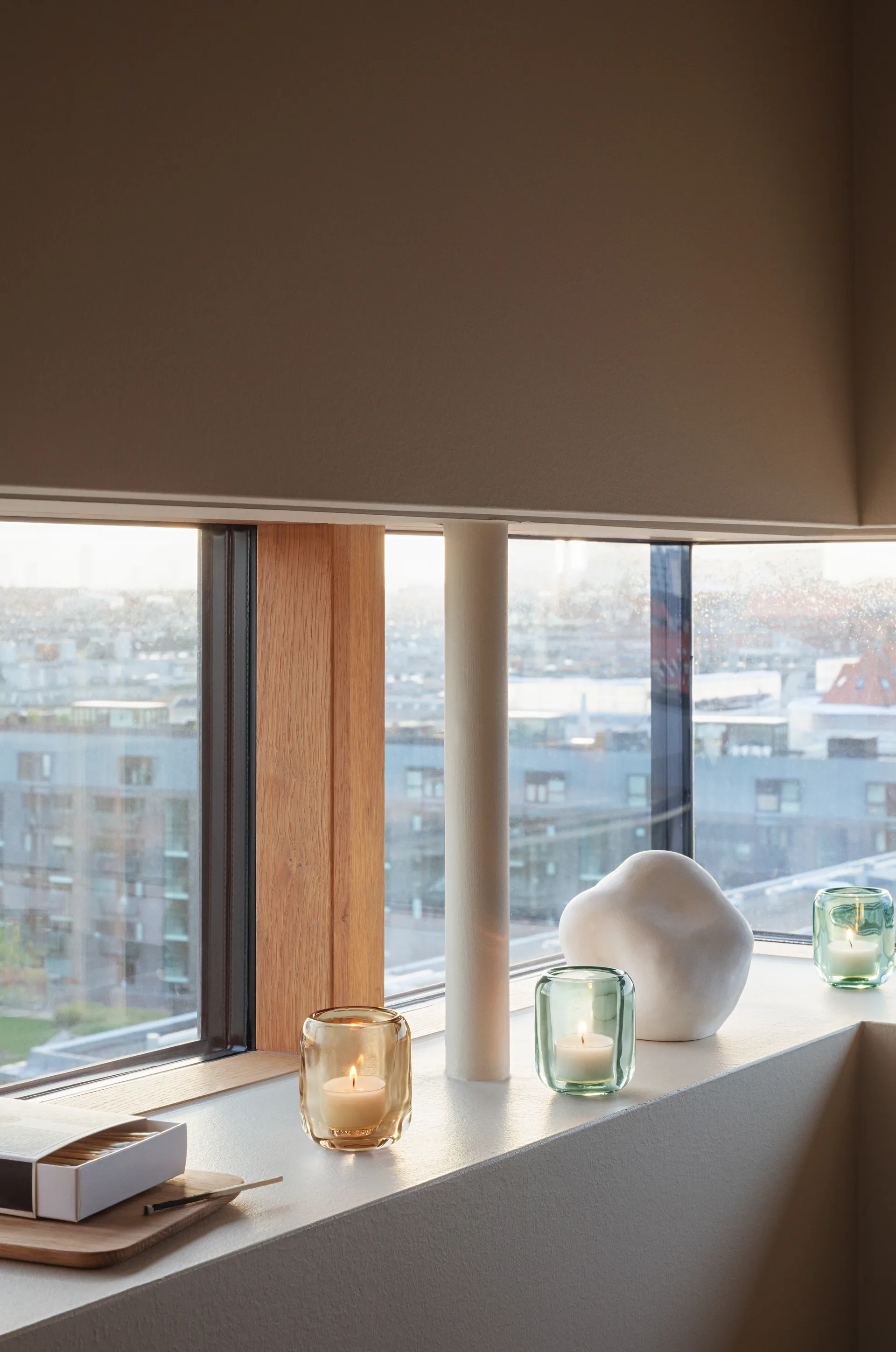 Acorn tealight holder 2 pack, Leaf 绿色 Eva Solo