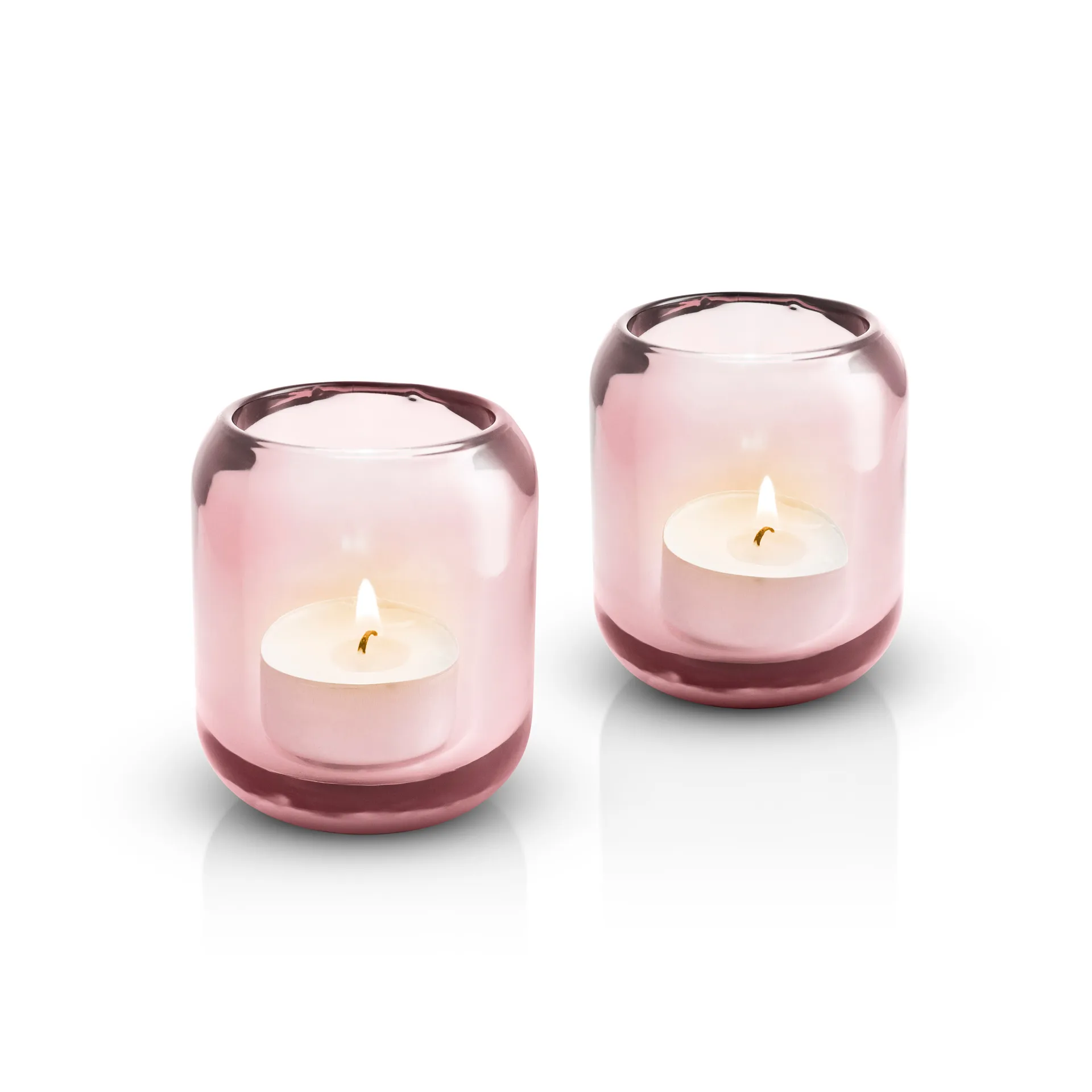 Acorn tealight holder 2 pack, 玫瑰色 Eva Solo