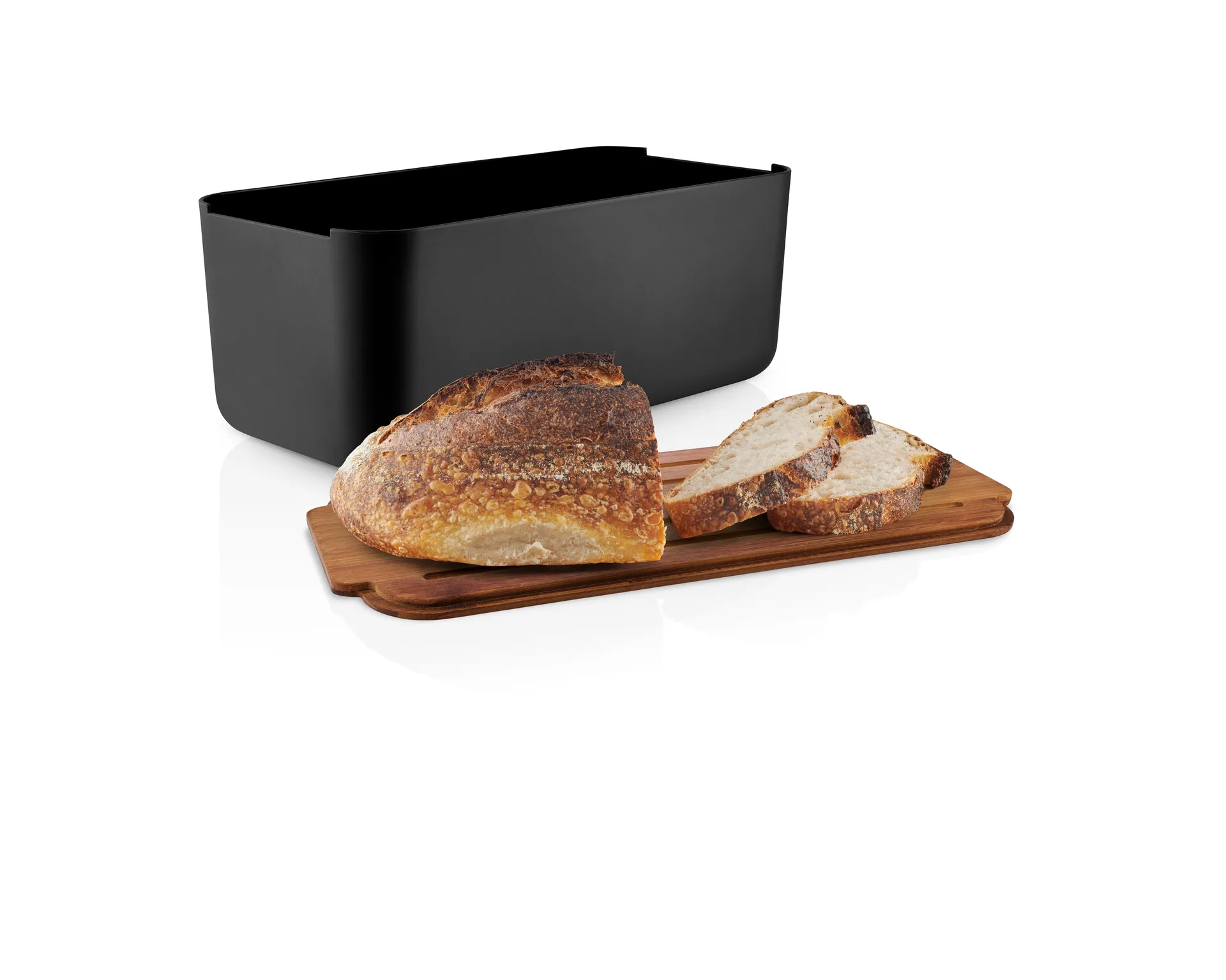 Eva Solo bread box bamboo 42 cm, 黑色 Eva Solo