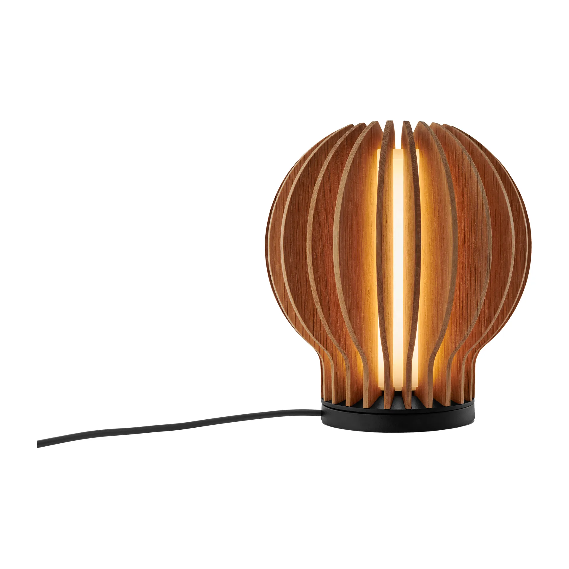 Eva Solo Radiant LED chargable 灯 - round, Oak Eva Solo