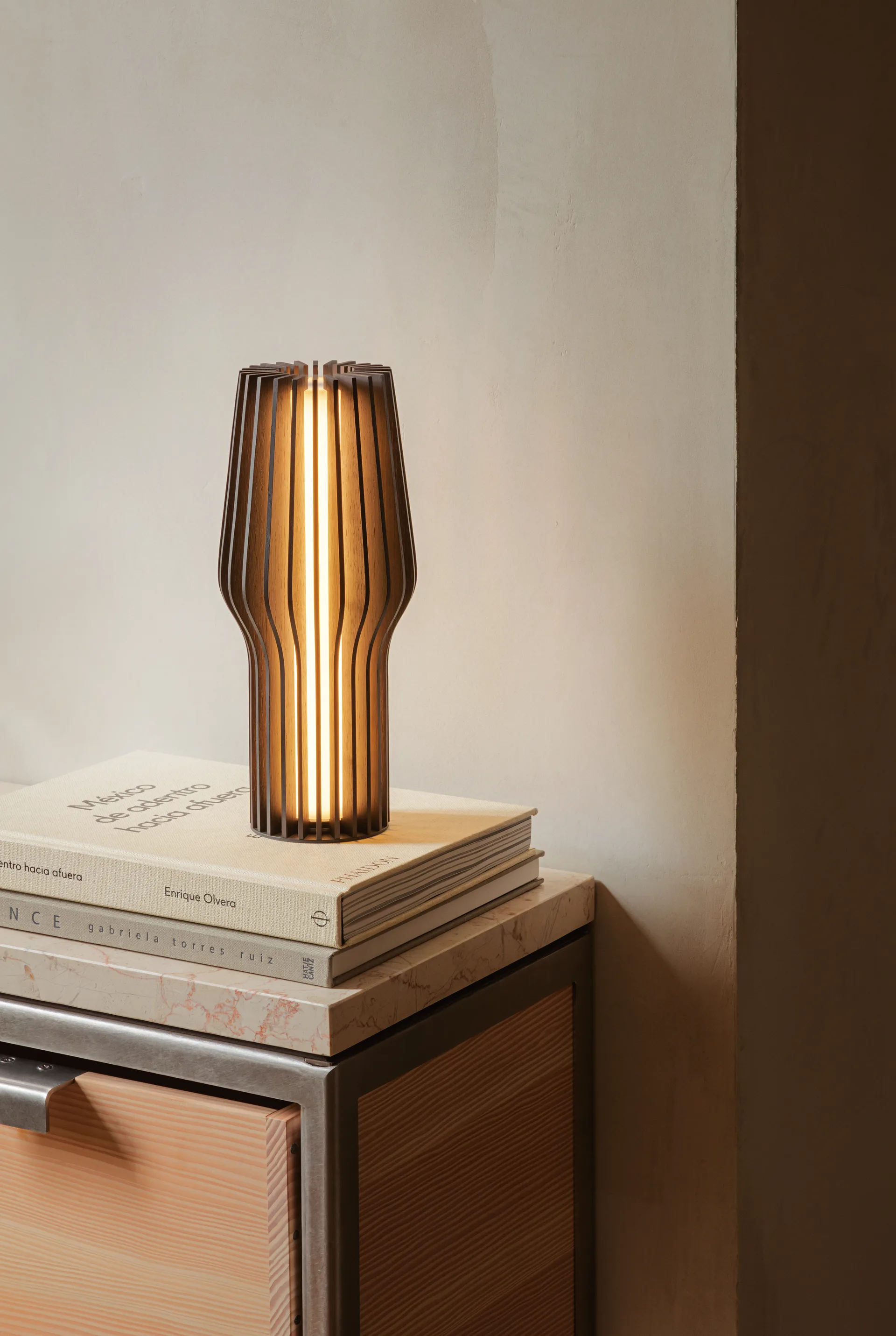 Eva Solo Radiant LED rechargeable 灯, Smoked oak Eva Solo